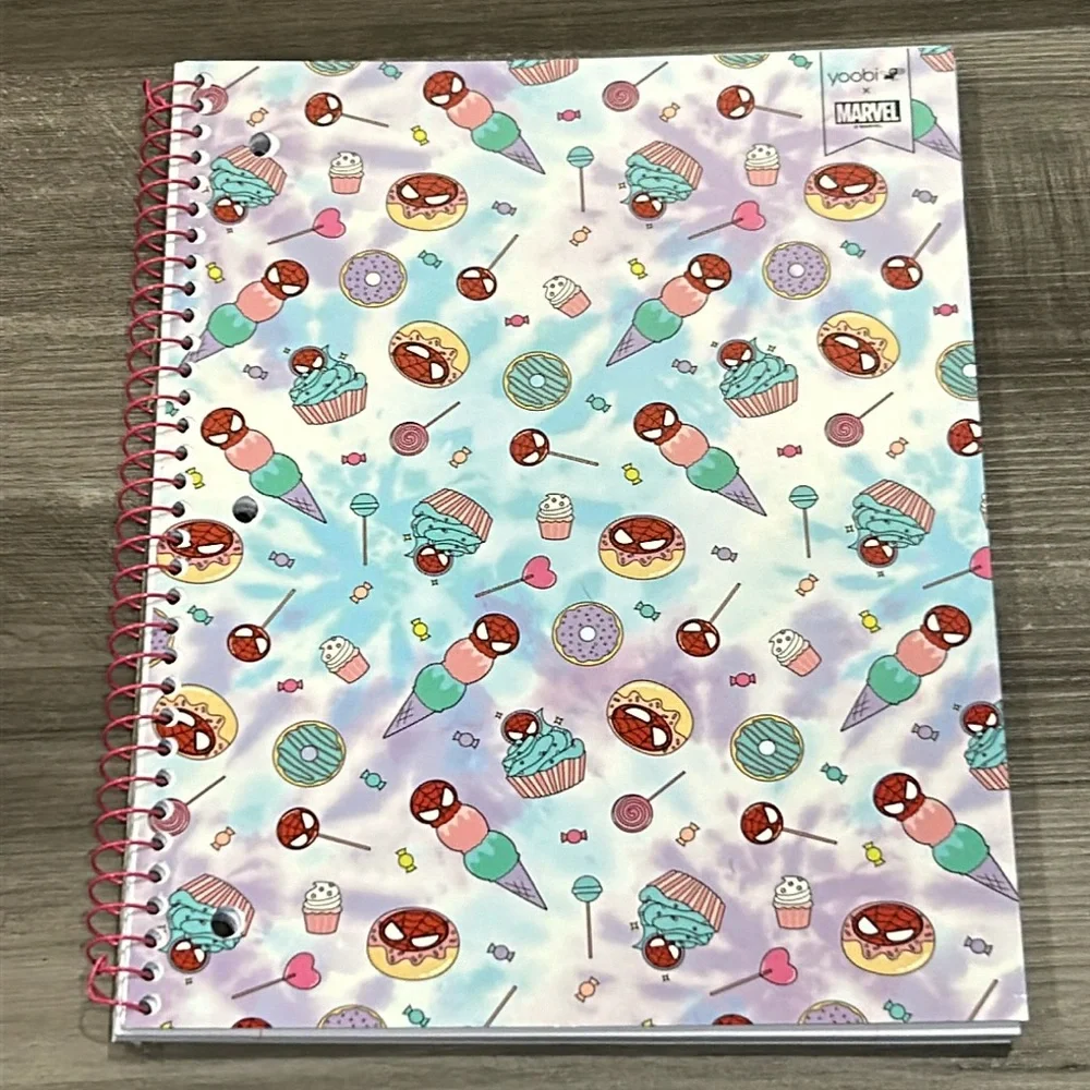 Yoobi x Marvel Spider-Man spiral notebook